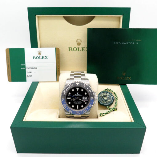 Alternative view of Rolex 116710BLNR GMT Master II
