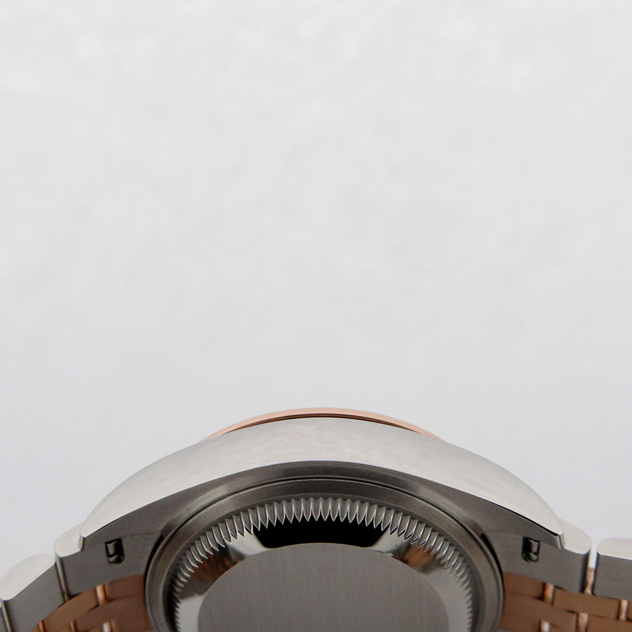 Rolex 279171 Datejust 18K/SS with Rose Roman Dial on Jubilee - Image 5