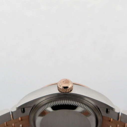Rolex 279171 Datejust 18K/SS with Rose Roman Dial on Jubilee - Image 4