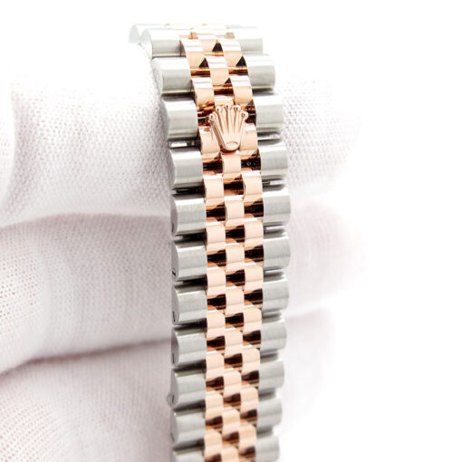 Rolex 278271 Datejust 18K/SS with Silver Diamond Dial on Jubilee - Image 7