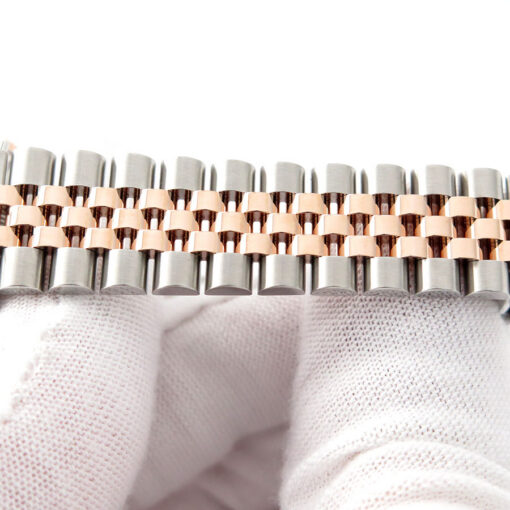 Rolex 278271 Datejust 18K/SS with Silver Diamond Dial on Jubilee - Image 8