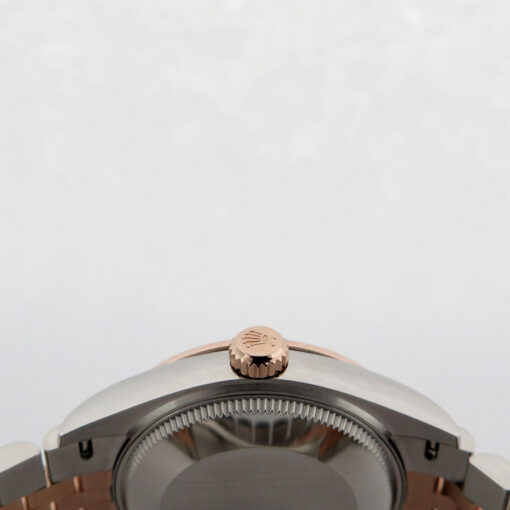 Rolex 278271 Datejust 18K/SS with Silver Diamond Dial on Jubilee - Image 4