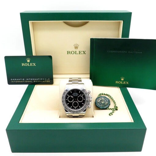 Alternative view of Rolex 126500LN Cosmograph Daytona with Black Dial