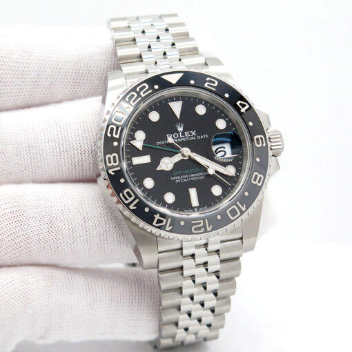 Rolex 126710GRNR GMT Master II on Jubilee