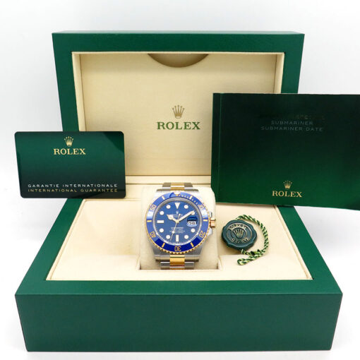 Alternative view of Rolex 126613LB Submariner 41 18K/SS