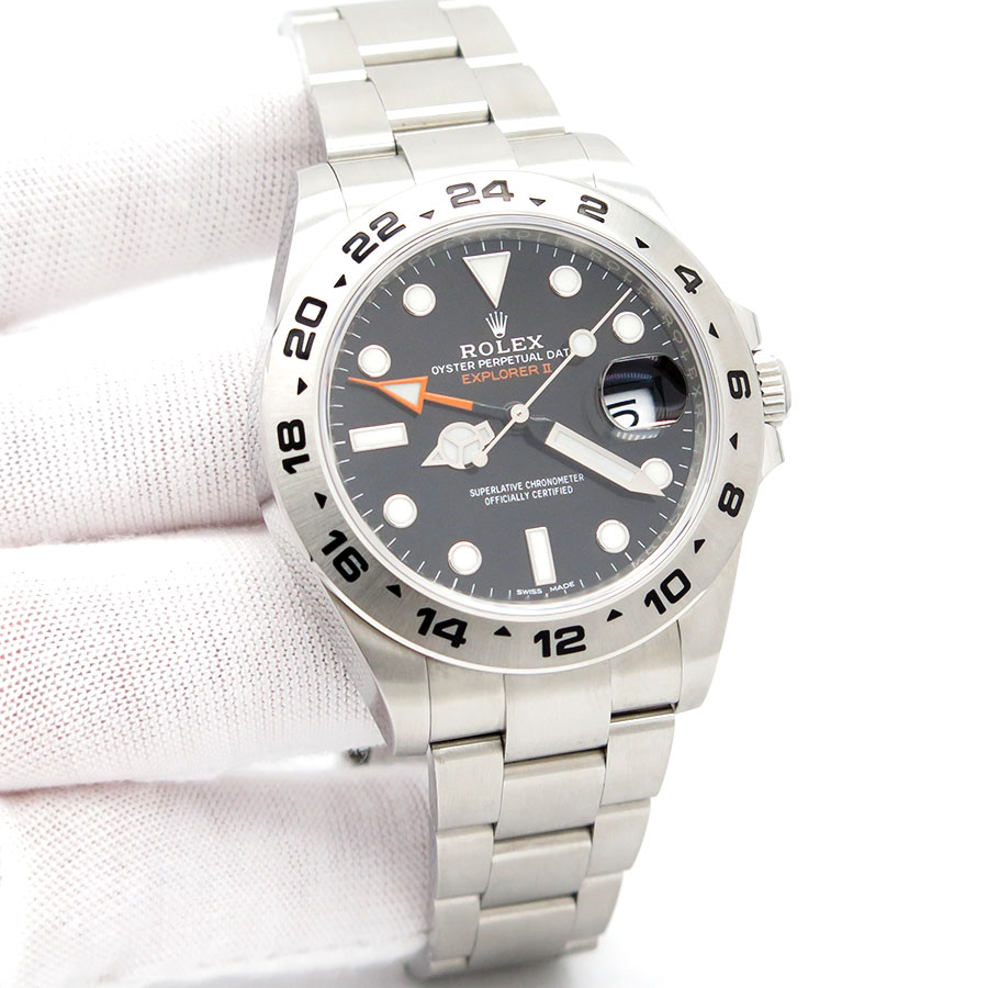Rolex 216570 Explorer II with Black Dial