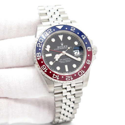 Rolex 126710BLRO GMT Master II on Jubilee (New Old Stock)