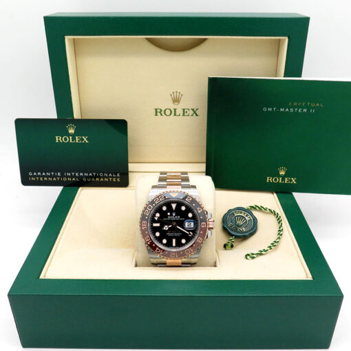 Alternative view of Rolex 126711CHNR GMT Master II 18K/SS