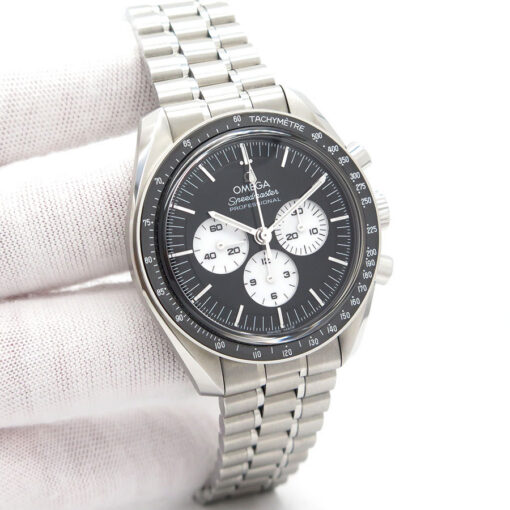 Omega Speedmaster Professional Moonwatch “Sapphire Sandwich” with Black & White Dial