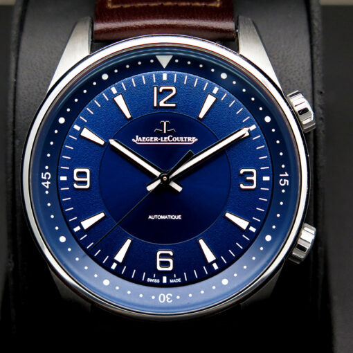 Jaeger LeCoultre Q9008480 Polaris Automatic with Blue Dial on Leather - Image 3