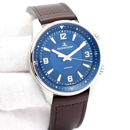 Jaeger LeCoultre Q9008480 Polaris Automatic with Blue Dial on Leather