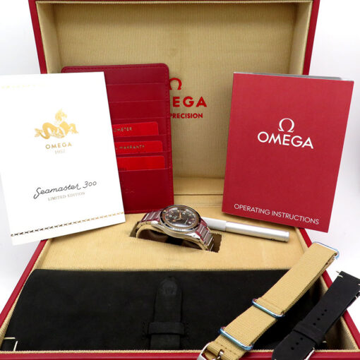 Alternative view of Omega Seamaster 300 1957 Trilogy Limited Edition