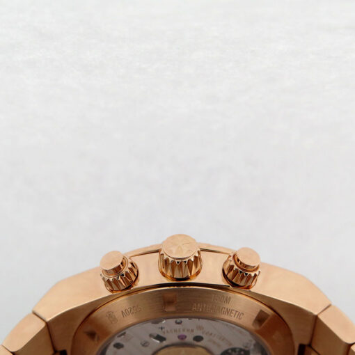 Vacheron Constantin 5520V Overseas 18K Rose Gold Chronograph with Blue Dial - Image 5