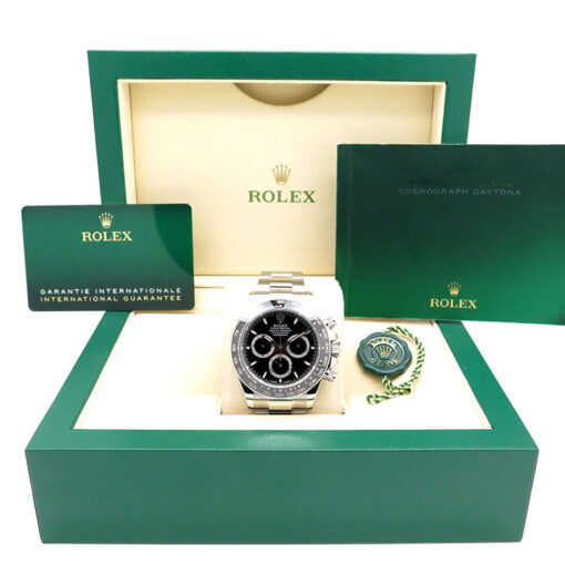 Alternative view of Rolex 126500LN Cosmograph Daytona with Black Dial