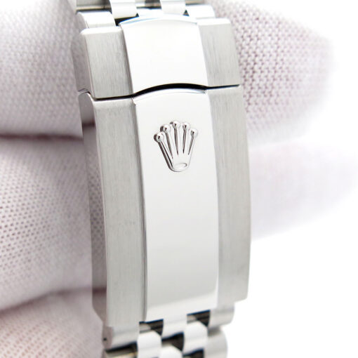 Rolex 126334 Datejust 41 with Dark Rhodium Diamond Dial on Jubilee - Image 7