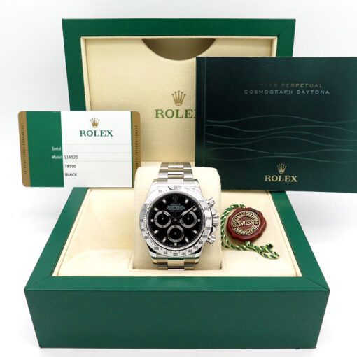 Rolex 116520 Cosmograph Daytona with Black Dial - Image 2