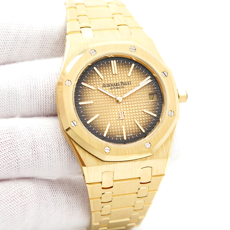 Audemars Piguet 16202BA Royal Oak "Jumbo" Extra Thin 18K Yellow Gold