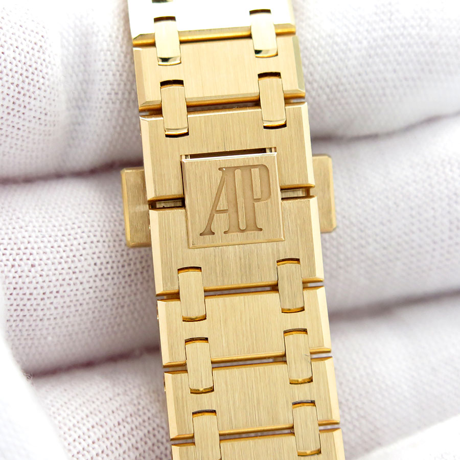 Audemars Piguet 16202BA Royal Oak "Jumbo" Extra Thin 18K Yellow Gold - Image 8