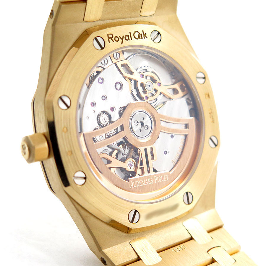 Audemars Piguet 16202BA Royal Oak "Jumbo" Extra Thin 18K Yellow Gold - Image 4