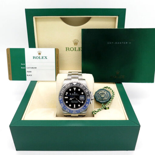 Alternative view of Rolex 116710BLNR GMT Master II