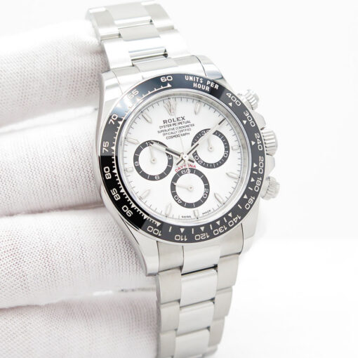 Rolex 126500LN Cosmograph Daytona with White Dial
