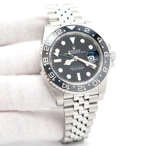 Rolex 126710GRNR GMT Master II on Jubilee