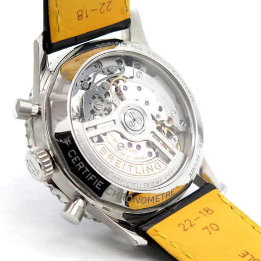Breitling AB0139 Navitimer B01 with Blue Dial 41mm on Leather - Image 4