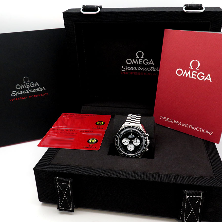 Omega Speedmaster Professional Moonwatch “Sapphire Sandwich” with Black & White Dial - Image 2