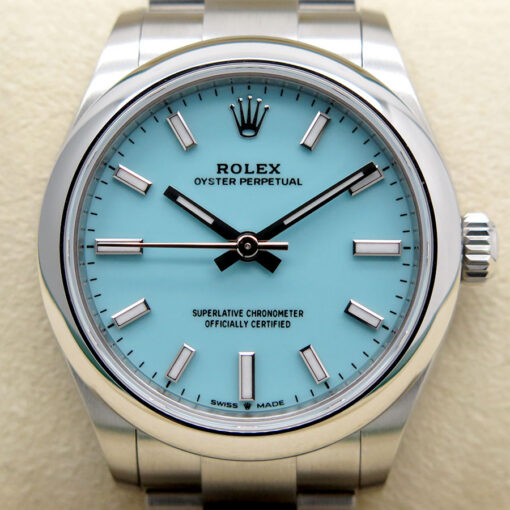 Rolex 277200 Oyster Perpetual 31 with Turquoise Dial - Image 3