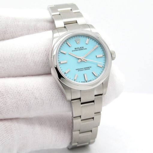 Rolex 277200 Oyster Perpetual 31 with Turquoise Dial