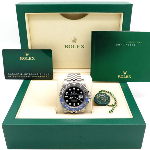 Alternative view of Rolex 126710BLNR GMT Master II on Jubilee