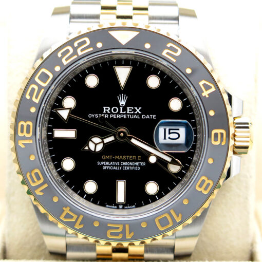 Rolex 126713GRNR GMT Master II 18K/SS on Jubilee - Image 3