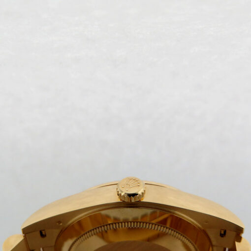 Rolex 228238 Day Date 40 18K Yellow Gold with Green Roman Dial - Image 4