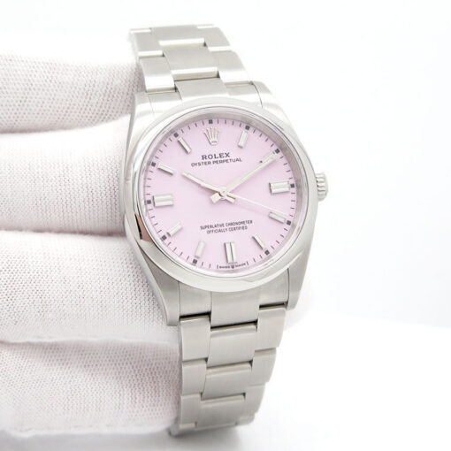 Rolex 126000 Oyster Perpetual with Pink Dial