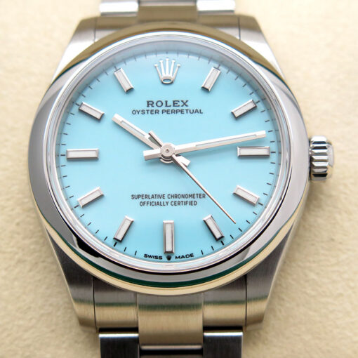 Rolex 277200 Oyster Perpetual 31 with Turquoise Dial - Image 3