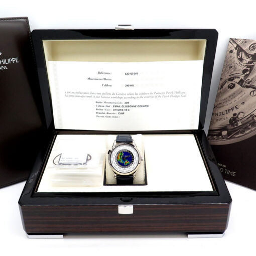 Alternative view of Patek Philippe 5231G Complications World Time 18K White Gold