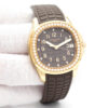 Patek Philippe 5268/200R Aquanaut Luce with Taupe Dial & Diamond Bezel