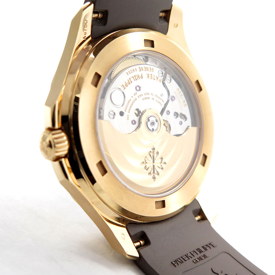 Patek Philippe 5268/200R Aquanaut Luce with Taupe Dial & Diamond Bezel - Image 5