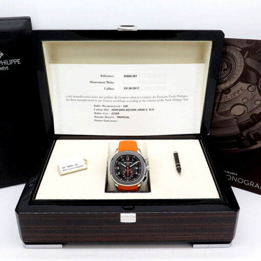 Alternative view of Patek Philippe 5968A Aquanaut Chronograph