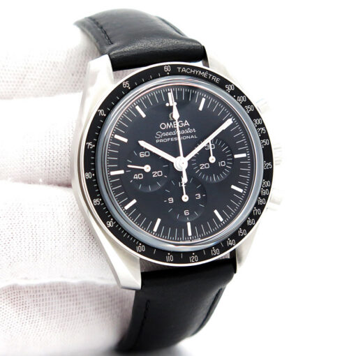 Omega Speedmaster Professional Moonwatch “Sapphire Sandwich” with 3861 Movement on Leather
