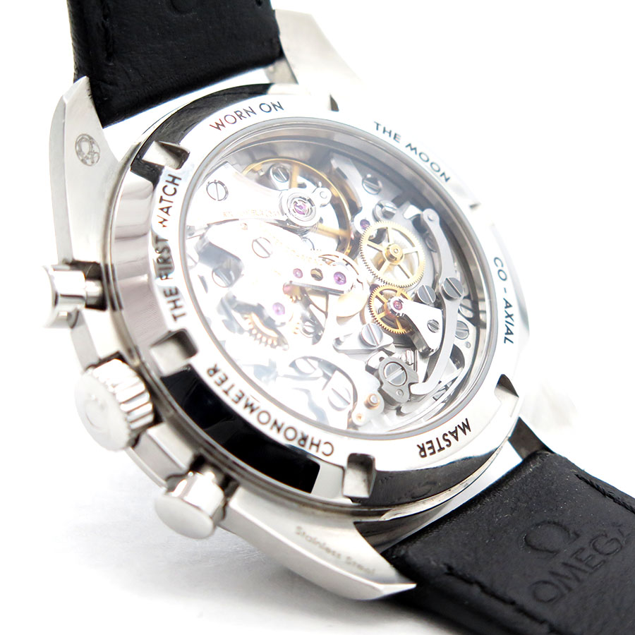 Omega Speedmaster Professional Moonwatch “Sapphire Sandwich” with 3861 Movement on Leather - Image 4