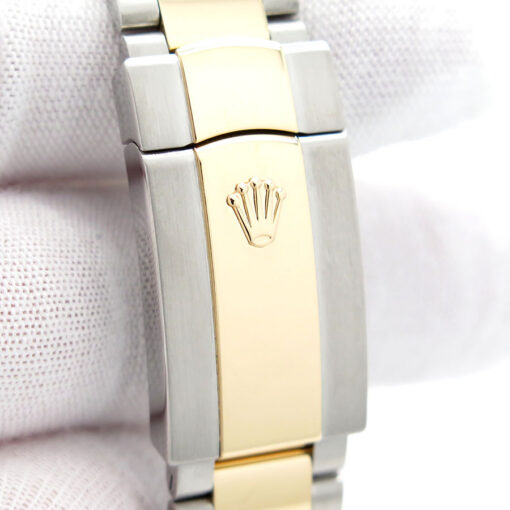 Rolex 126333 Datejust 41 18K/SS with Champagne Stick Dial on Oyster - Image 7