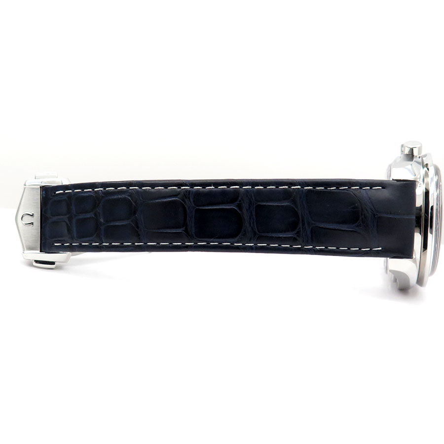 Omega Speedmaster Moonphase Chronograph with Blue Dial - Image 8
