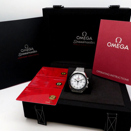 Omega Speedmaster Professional Moonwatch “Sapphire Sandwich” with White Dial - Image 2