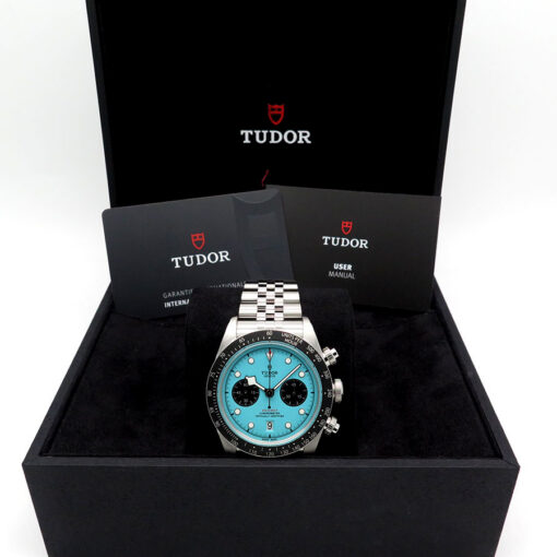 Tudor 79360N Black Bay Chronograph with Turquoise Dial - Image 2