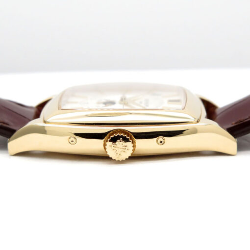 Patek Philippe 5135J Gondolo Calendario 18K Yellow Gold with Silver Dial - Image 6