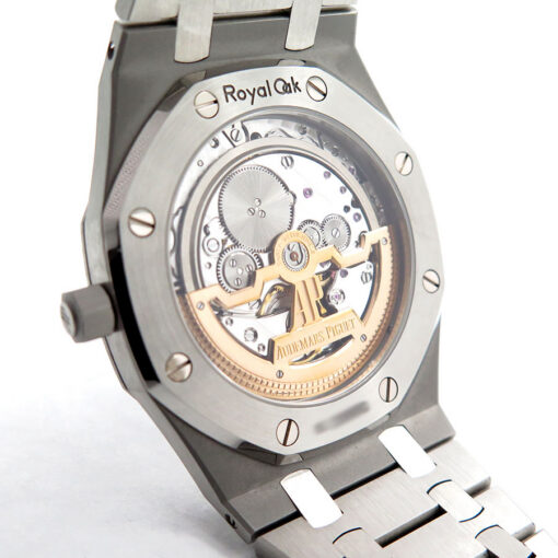 Audemars Piguet 15202ST Royal Oak "Jumbo" Ultra Thin with Blue Dial (New Old Stock) - Image 4