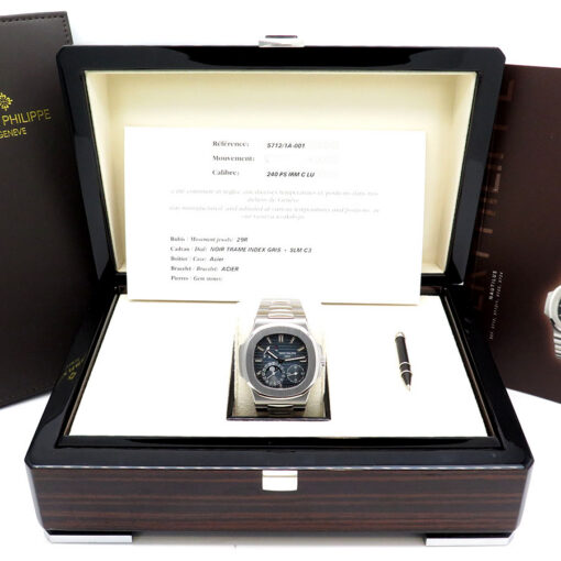 Alternative view of Patek Philippe 5712/1A Nautilus Moonphase