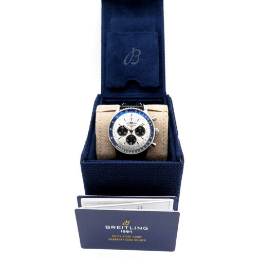 Alternative view of Breitling AB0138 Navitimer B01 Chronograph 43mm with Silver Dial