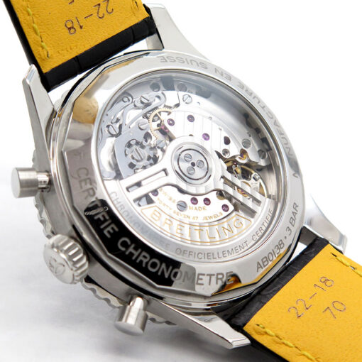 Breitling AB0138 Navitimer B01 Chronograph 43mm with Silver Dial - Image 4
